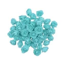 Rose artificiali - in schiuma - per la decorazione - 3 cm