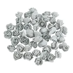 Rose artificiali - in schiuma - per la decorazione - 3 cm