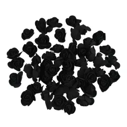 Konstgjorda rosor - gjorda av skum - för dekoration - 3 cm
