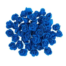 Rose artificiali - in schiuma - per la decorazione - 3 cm
