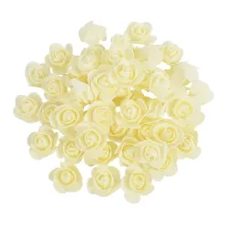 Rose artificiali - in schiuma - per la decorazione - 3 cm