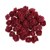Rose artificiali - in schiuma - per la decorazione - 3 cm