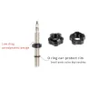 Bicycle tire air nozzle - presta valve core - nut screw with installation wrenchRepair