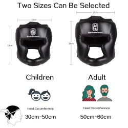 EquipoCasco protector de boxeo - material de entrenamiento - niños - adultos