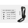 Caneleiras de boxe - protetores de pernas / tornozelos / pés - couro