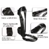 Caneleiras de boxe - protetores de pernas / tornozelos / pés - couro