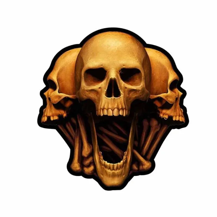 Vinyl auto sticker - schedelStickers