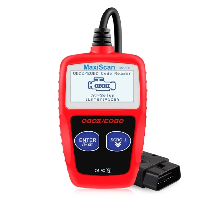 DiagnósticoAutel MaxiScan MS309 - OBDII OBD2 - herramienta de diagnóstico del lector de código del coche
