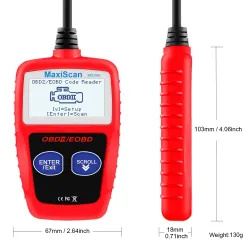 Autel MaxiScan MS309 - OBDII OBD2 - outil de diagnostic de lecteur de code de voiture