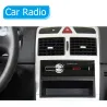 Autoradio Bluetooth - 1 DIN - USB - RCA - FM - MP3 - AUX - avec télécommande