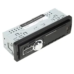 Autoradio Bluetooth - 1 DIN - USB - RCA - FM - MP3 - AUX - avec télécommande