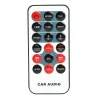 Autoradio Bluetooth - 1 DIN - USB - RCA - FM - MP3 - AUX - avec télécommande