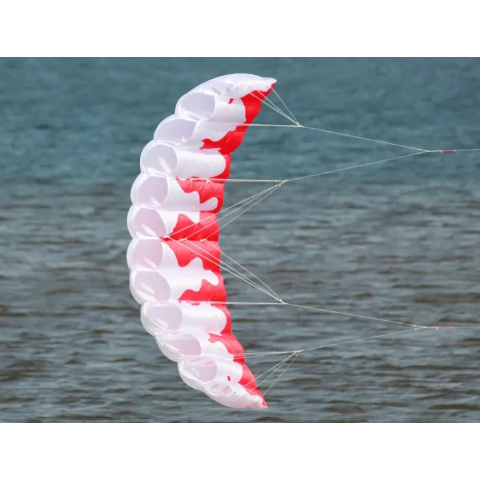 Rød flamme - sportsstranddrage - 200cm