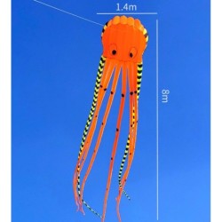 Sportsstranddrage - oppustelig - foldbar - stribet blæksprutte - 8M