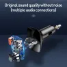 Baseus - bilsender - hurtigoplader - Bluetooth - dual USB - type-C