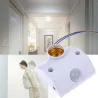 E27 lysudtag med infrarød bevægelsessensor - 220V - energibesparelse - automatisk afbryder