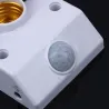 E27 light socket with infrared motion sensor - 220V - energy saving - automatic switchLighting fittings