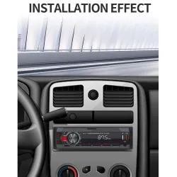 Autoradio - 1 Din - Bluetooth - AUX - USB - télécommande