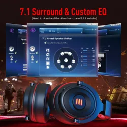 AuricularesAuriculares para juegos - auriculares con cable - con micrófono - E900/E900 Pro