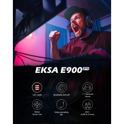 Cuffie da gioco - cuffie cablate - con microfono - E900/E900 Pro