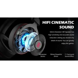 AuricularesAuriculares para juegos - auriculares con cable - con micrófono - E900/E900 Pro