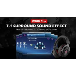 Gaming headset - wired headphones - with microphone - E900/E900 ProHeadsets