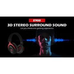 Gaming headset - wired headphones - with microphone - E900/E900 ProHeadsets