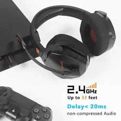 AuricularesNUBWO G06 - 2,4 GHz - 3,5 mm - auriculares para juegos - auriculares inalámbricos - Bluetooth - reducción de ruido...