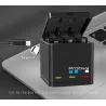 1680mAh li-ion batteri - med oplader - til GoPro Hero 5/6/7