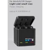 1680mAh li-ion batteri - med oplader - til GoPro Hero 5/6/7