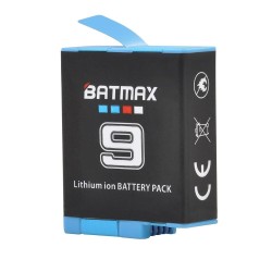 BATMAX - Batteria agli ioni di litio da 1780 mAh - per GoPro Hero 9/10