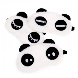 Panda sovmask - ögonmask - mjuk bomull