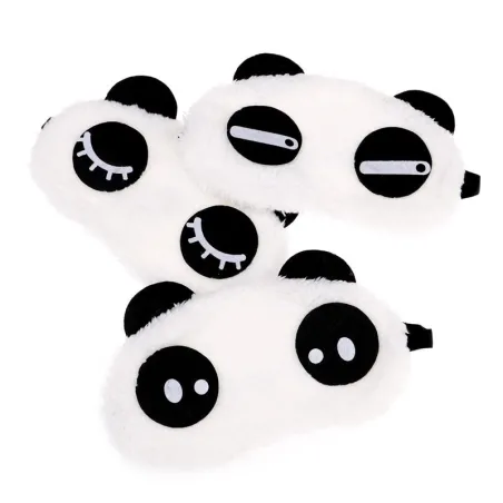 Panda sovemaske - øjenmaske - blødt bomuld