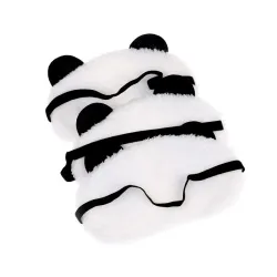 Panda sovmask - ögonmask - mjuk bomull