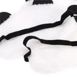 Panda sovemaske - øyemaske - myk bomull