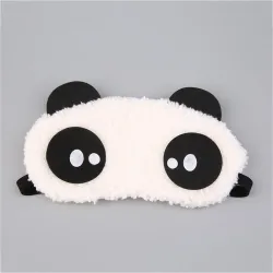 Panda sovemaske - øyemaske - myk bomull