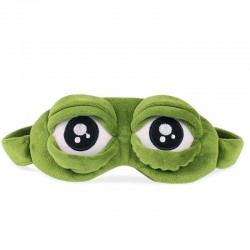 3D froskeøyne øyemaske - sovemaske