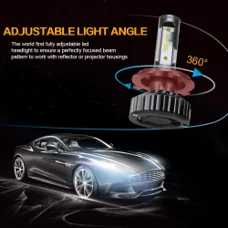 Żarówki Zdatt LED - H1 H4 H7 H8 H9 H11 HB3 9005 9006 - żarówki samochodowe - 12000LM 100W 6000K 12VH1
