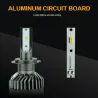 Luzes LED Zdatt - H1 H4 H7 H8 H9 H11 HB3 9005 9006 - lâmpadas de carro - 12000LM 100W 6000K 12V