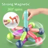 Klocki magnetyczne - patyczki - piłki - duży rozmiar - zabawka edukacyjnaKonstrukcja