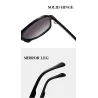 Gafas de solGafas de sol retro oversize - polarizadas - estilo piloto - unisex