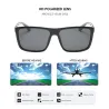 Classic square sunglasses - polarized - UV400 - unisexSunglasses
