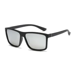 Occhiali da sole quadrati classici - polarizzati - UV400 - unisex
