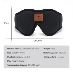 Sleeping eye mask - blindfold - BluetoothSleeping masks