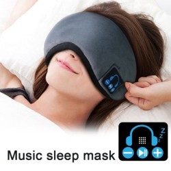 3D nukkuva silmämaski - sidottu silmä - musiikillinen uni maski - Bluetooth