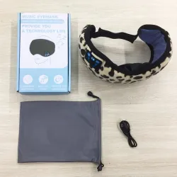 3D sovende øyemaske - bind for øynene - musikk sovemaske - Bluetooth