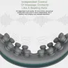 Inteligentny masażer do oczu 4D - muzyka - rytm - wibracja - relaks - akupresura - łagodzi zmęczenie / cienie pod oczamiMasaż