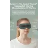 Masseur oculaire intelligent 4D - musique - rythme - vibration - détente - acupression - soulager la fatigue / les cernes