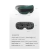 Masseur oculaire intelligent 4D - musique - rythme - vibration - détente - acupression - soulager la fatigue / les cernes