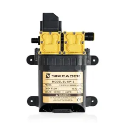 Elektrisk membranvattenpump - högtryck - 120 psi 7-9LPM - 130psi 10-12LPM